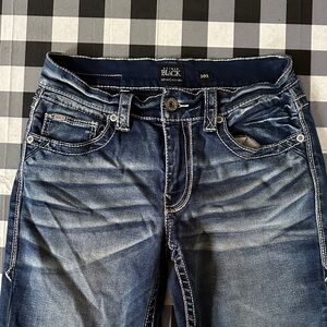 Buckle Black Brand Dark Blue Denim Jeans